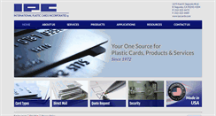 Desktop Screenshot of ipccards.com